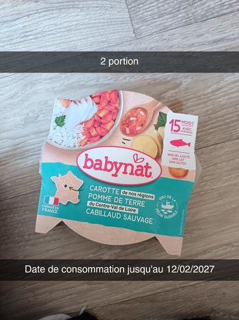 Alimentation bebe repas 