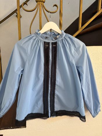 Blouse Sandro bleu