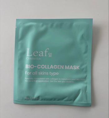 Masque visage Bio-Collagen Leaf Cosmetics – Neuf & scellé