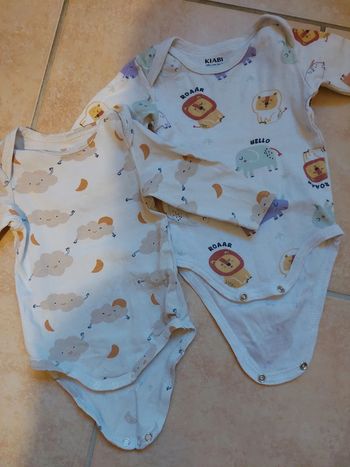 Lot de 2 bodies 3 mois