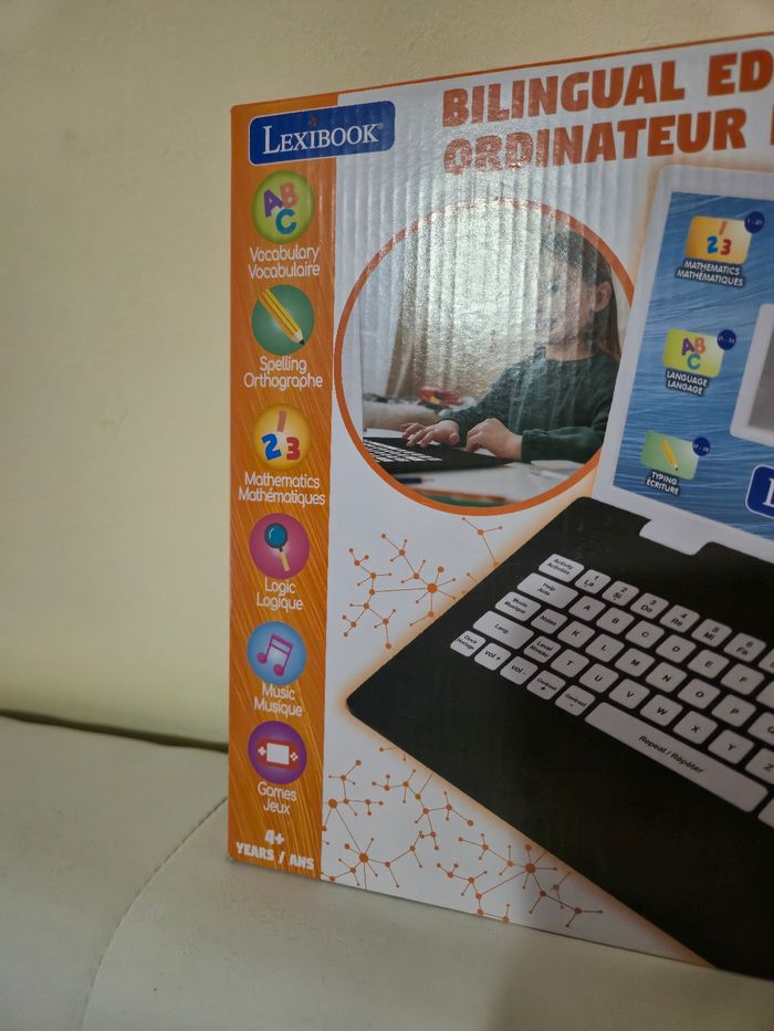 Lot de 2 ordinateurs Lexibook 
Bilingues 124 activités chacun 
Le bleu : 3 ans + et le orange : 4 ans + - photo numéro 5