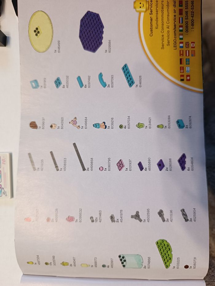 Lego Friends 41128 Le manège volant du parc d'attraction - photo numéro 7