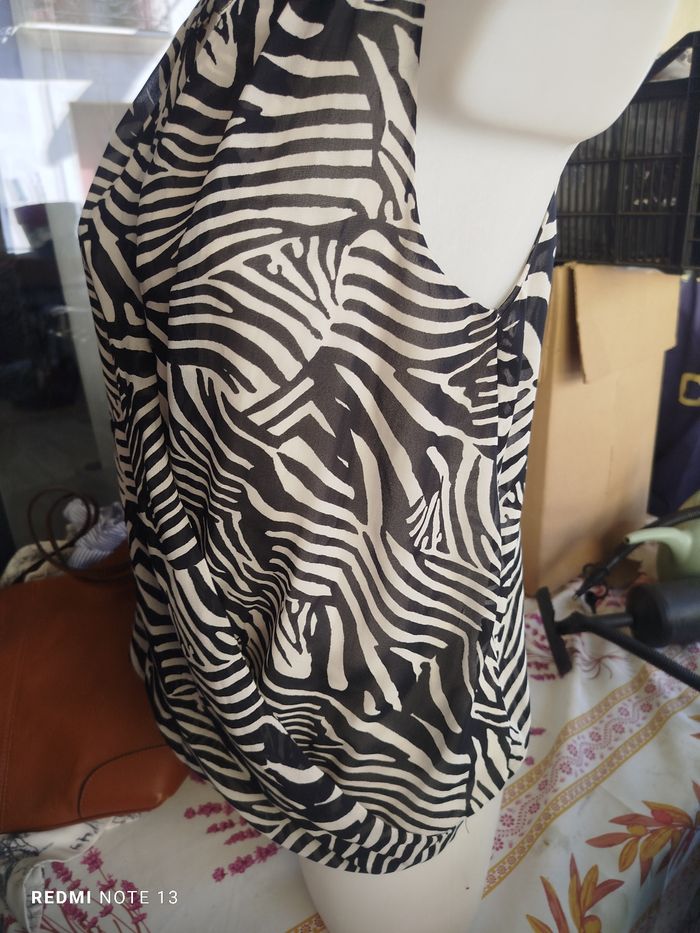 #kytie40femme. Chemise blouse sans manche taille 40 - photo numéro 5