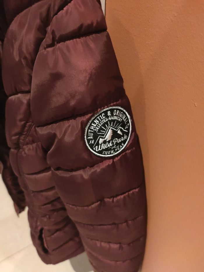 Doudoune bordeaux - photo numéro 2