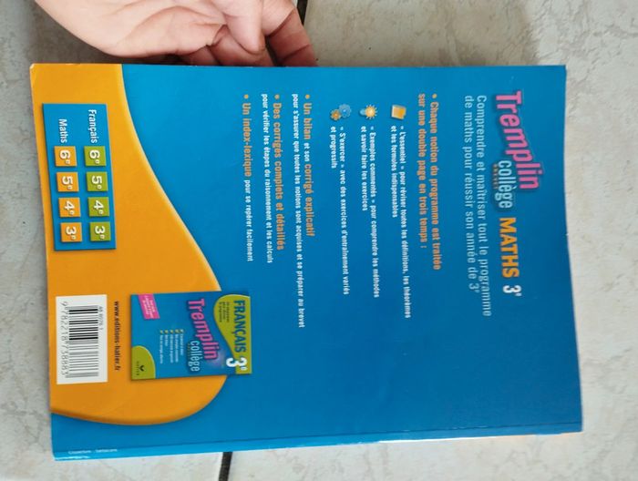 Livre math 3 ème - photo numéro 2