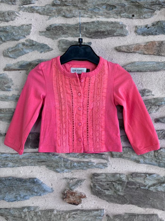 Gilet jean Bourget 12 mois