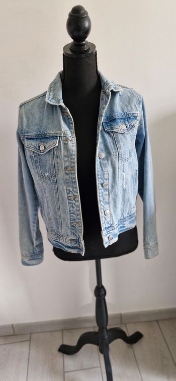 Veste en jeans taille S bleu
