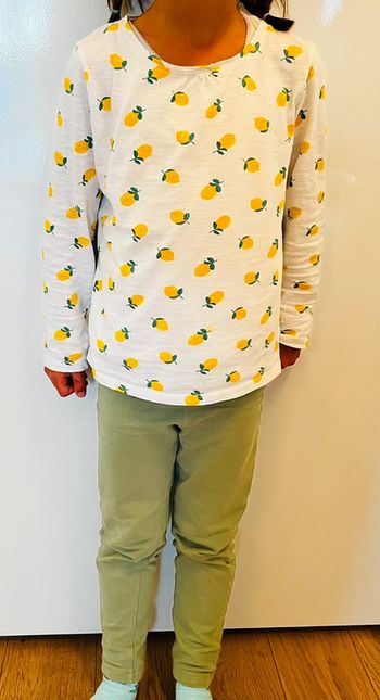 Ensemble, T-shirt, pantalon fille, taille 5/6 ans