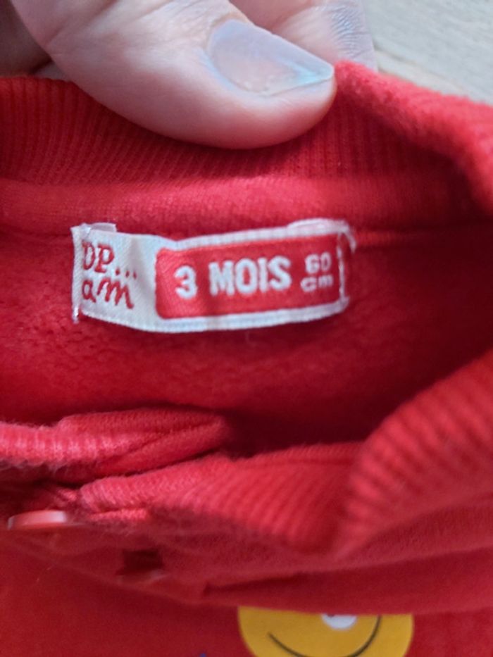 Pull garçon DPAM 3 mois en très bon état (78) - photo numéro 2