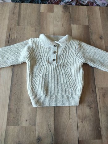 Pull "camionneur" de chez Kiabi fille 3 ans