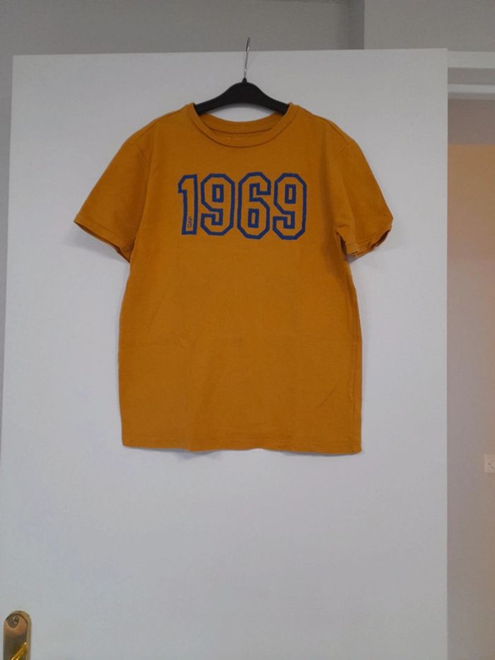 T shirt gap moutarde