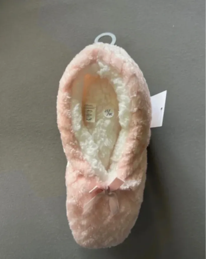 Chaussons femme fille taille 36 37 rose - photo numéro 3