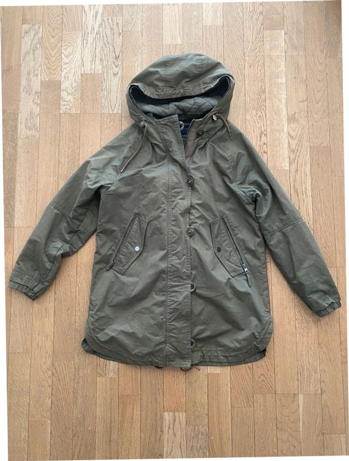 Parka kaki Zara taille M - photo numéro 2
