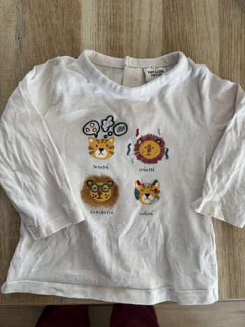 Tee shirt à manche longue