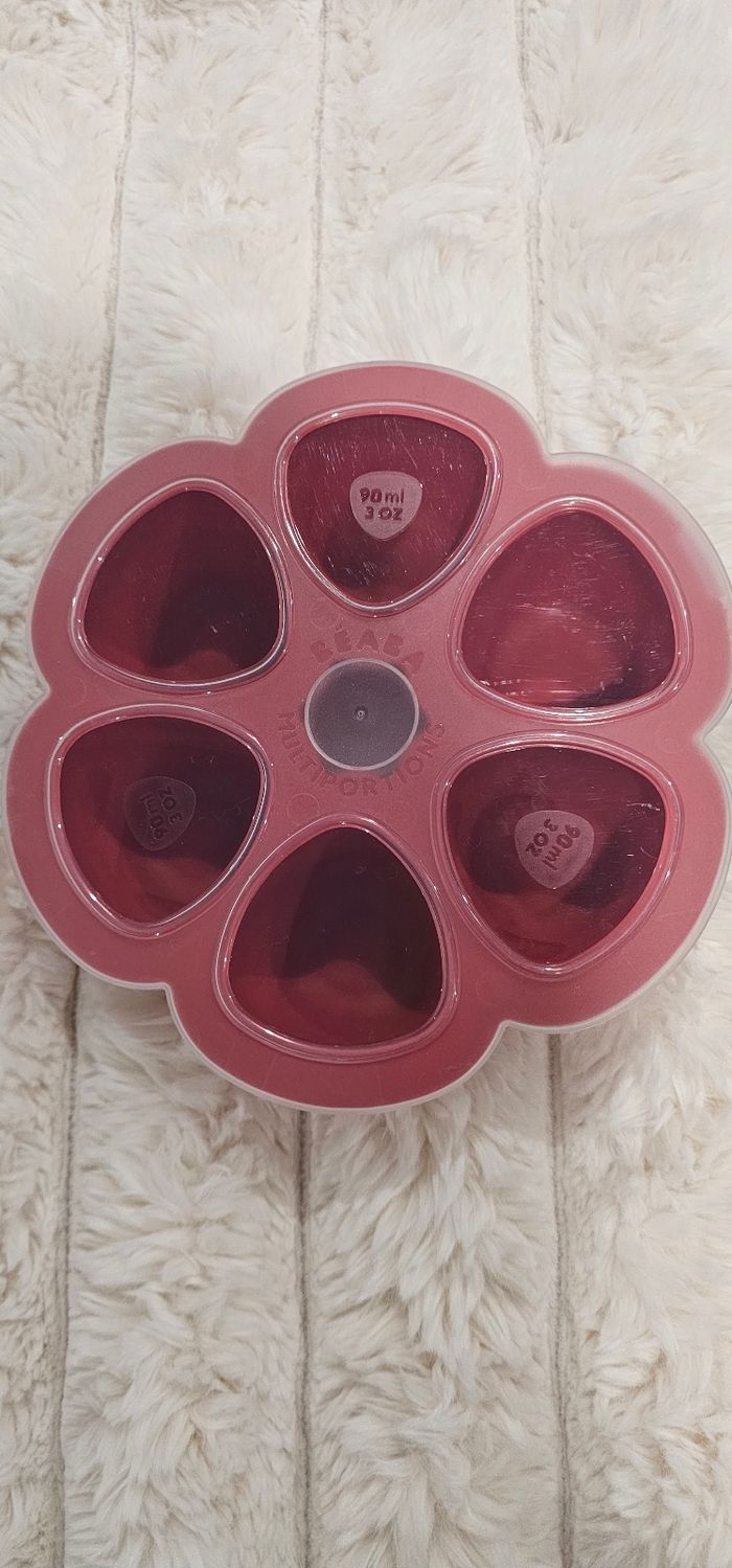 Lot de 3 fleurs 🌸 multiportions BEABA 90ml - photo numéro 7