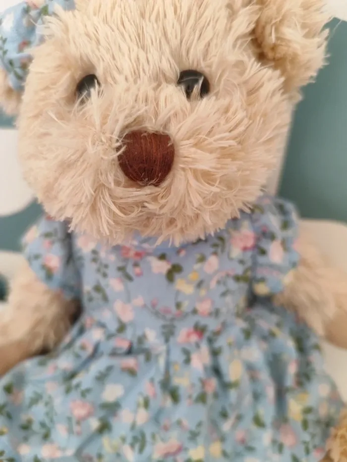 Peluche ours Louise mansen - photo numéro 2