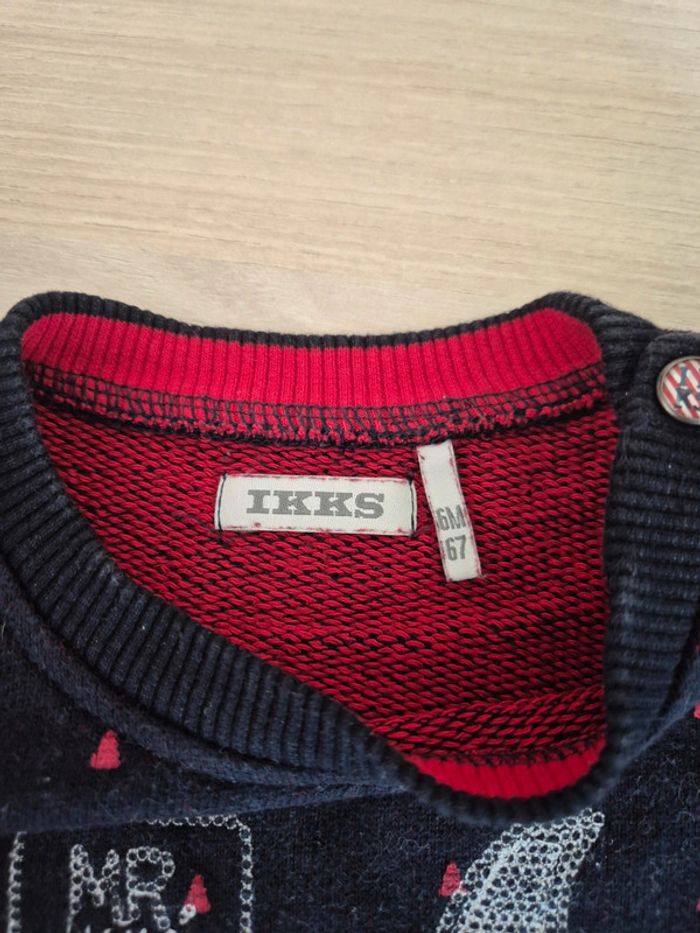 Pull Marine garçon 6 mois IKKS - photo numéro 5