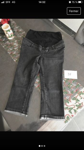 Pantacourt Jean grossesse noir