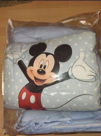 Édredon enfant + tour de lit+ traversin