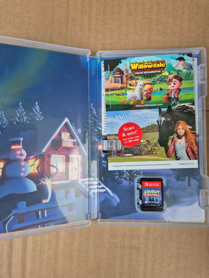 Calendrier de l'Avent pour Nintendo Switch - photo numéro 3
