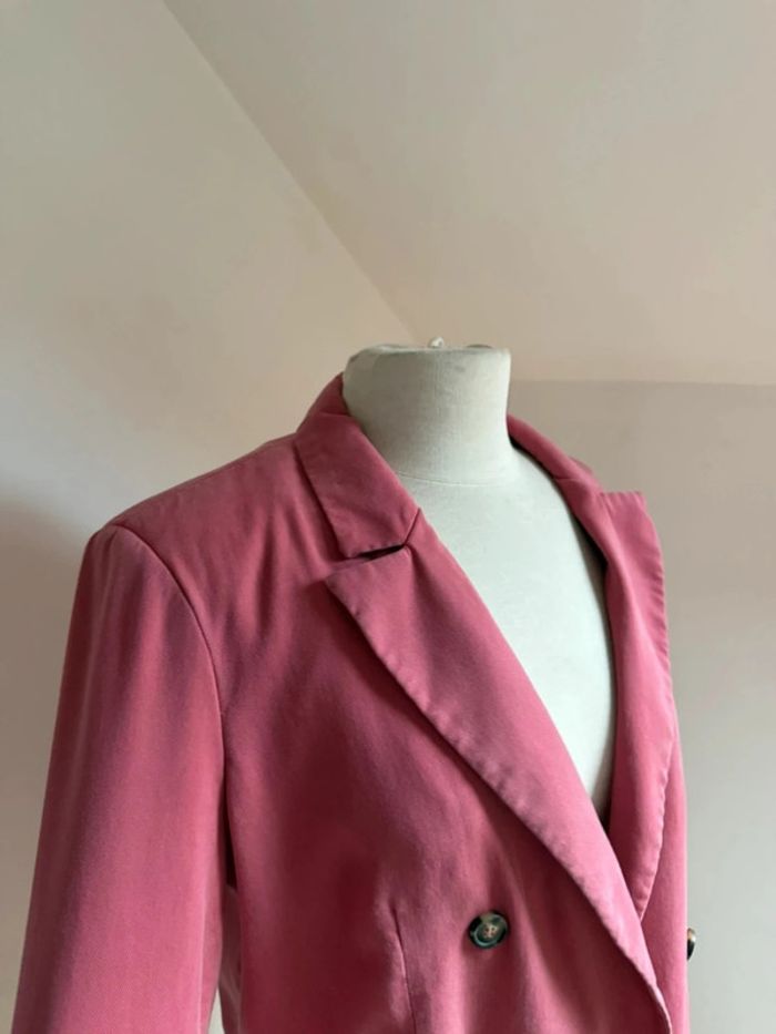 Superbe Blazer Veste Promod rose 🌸 M 38 40 - photo numéro 3