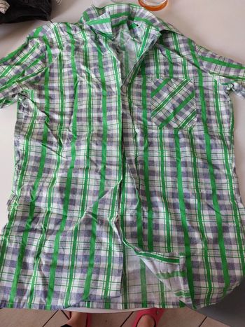 Chemise homme manches courtes