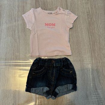 Ensemble short + tshirt