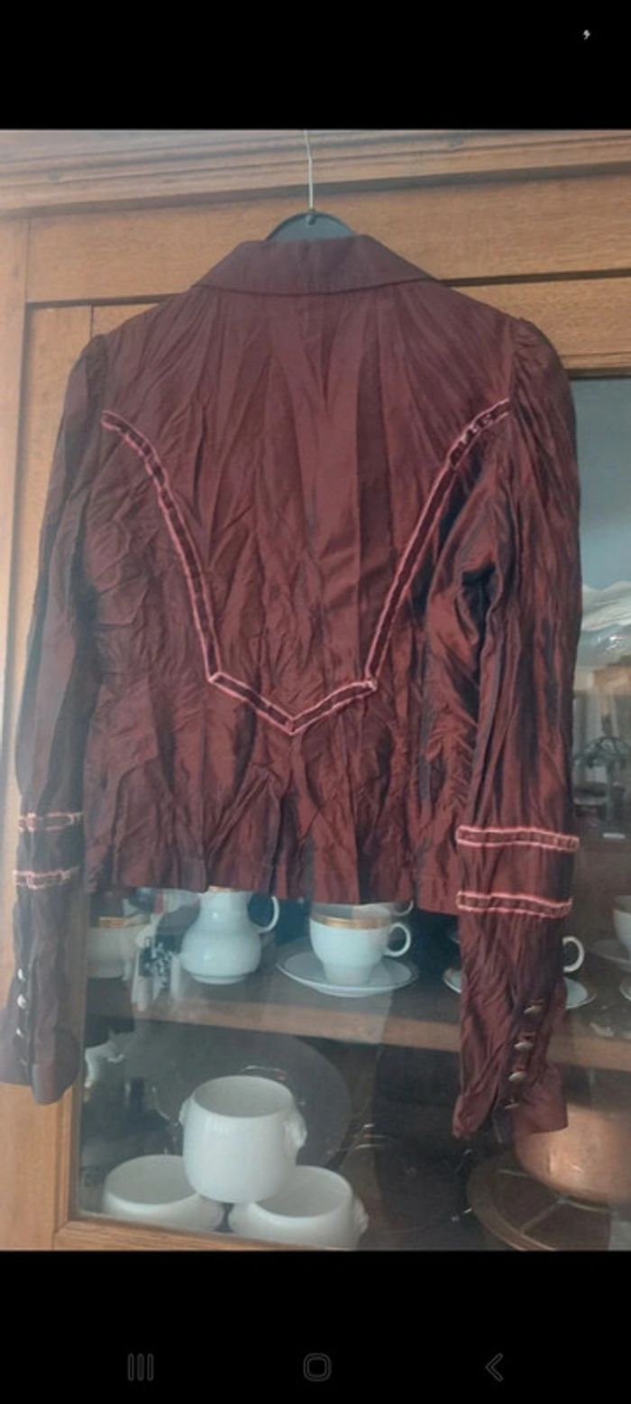 Jolie Blazer bordeaux Bandolera fr 38 it 40 - photo numéro 18