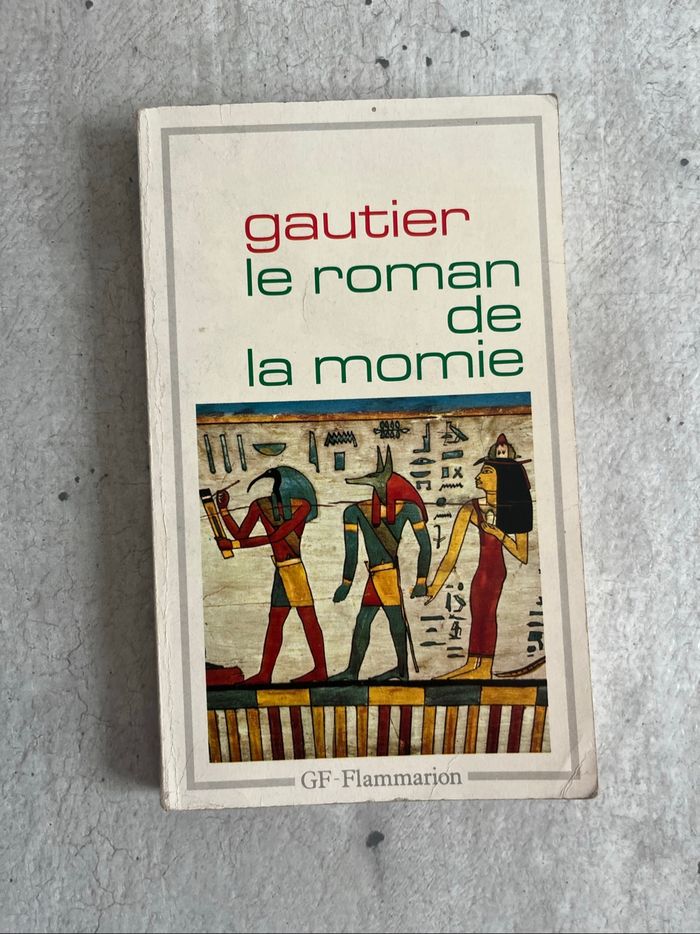 Le roman de la momie de Gautier