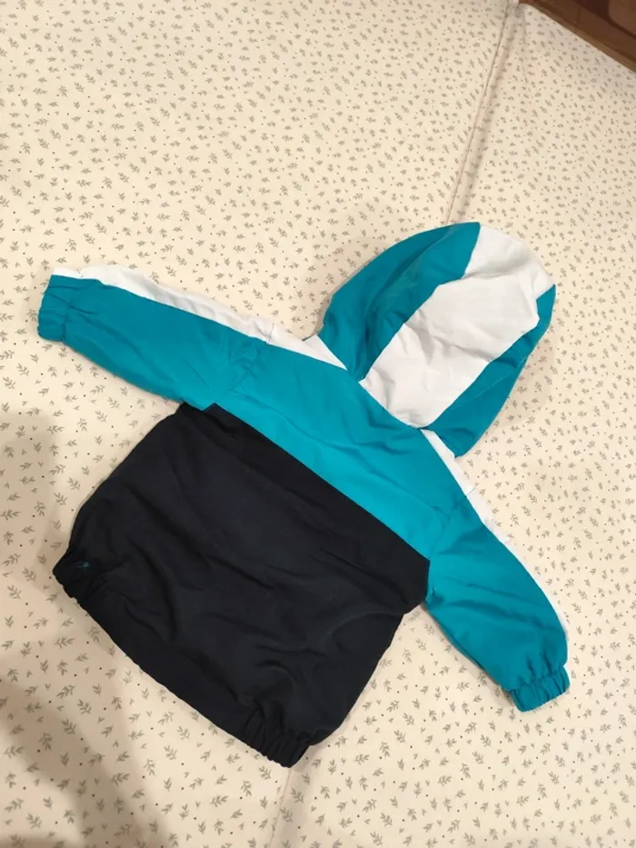 Veste coupe vent garçon tricolore neuve grand 3mois - photo numéro 7