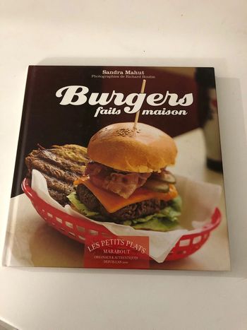 Livre Burgers faits maison