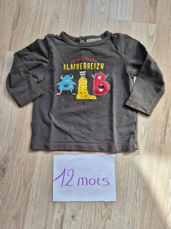 T-shirt A l'aise Breizh 12mois