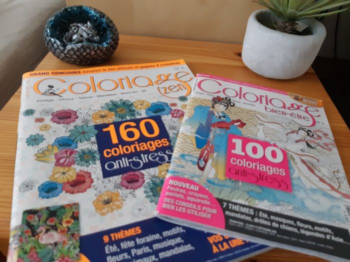 Magazine de coloriage bien-être et Zen