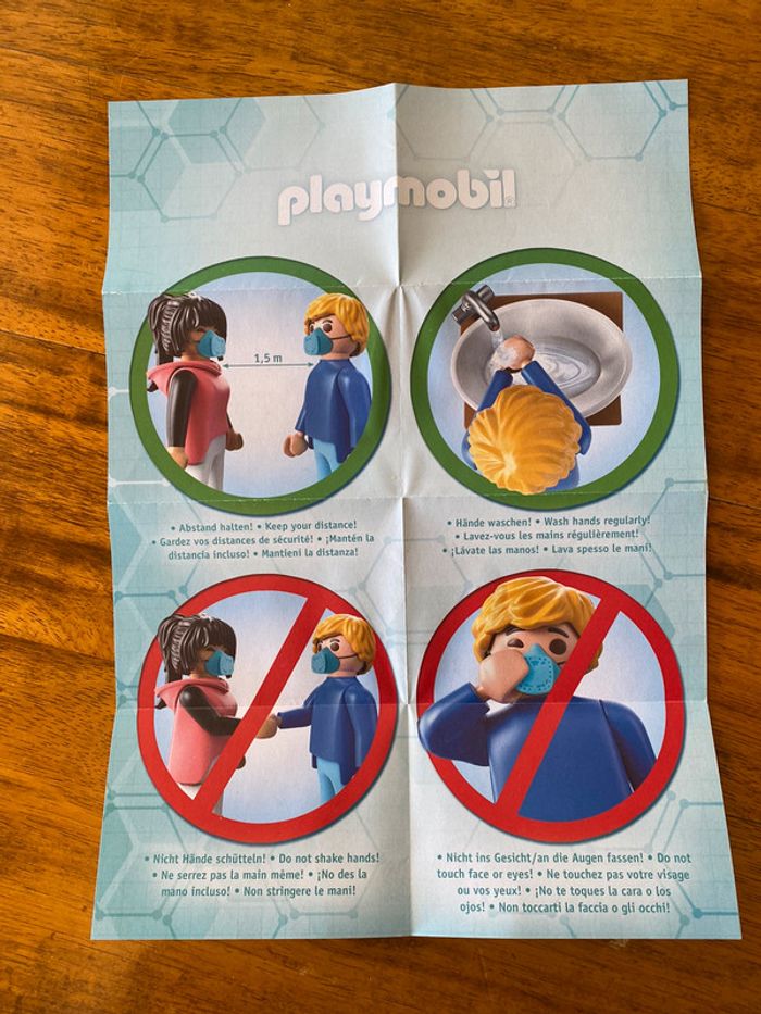 Masque Playmobil réutilisable, Taille M, 70726. - photo numéro 5