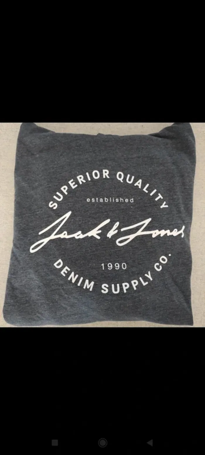 Jack and Jones Sweat à capuche taille S très bon état - photo numéro 3