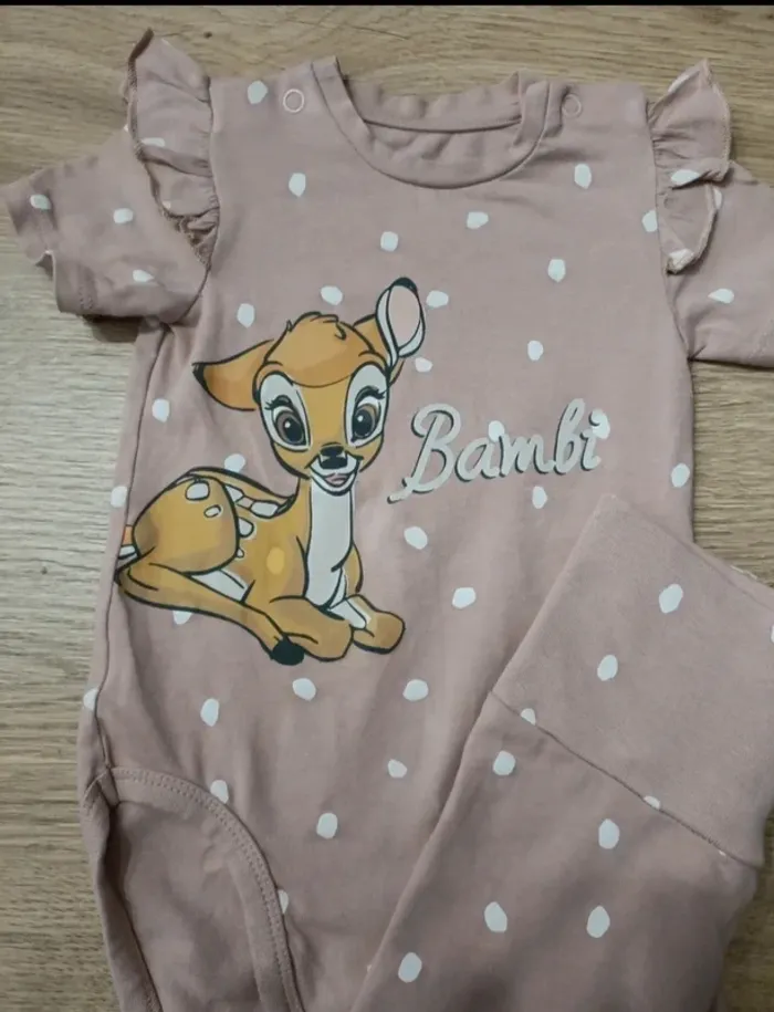 ensemble bodie + legging Bambi - 6 mois - H&M - photo numéro 3