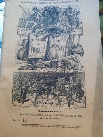 J. Michelet, histoire de France