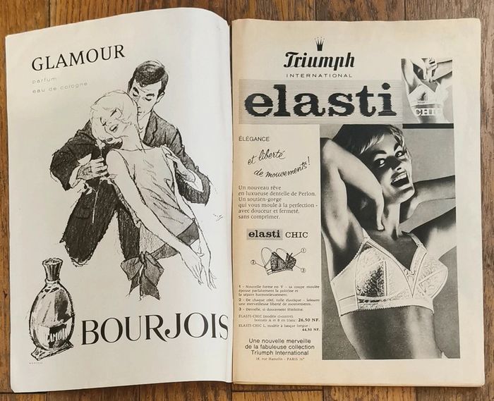Ancien magazine 1961 Modes et travaux avec 3 patrons + supplément n°731 vintage - photo numéro 3