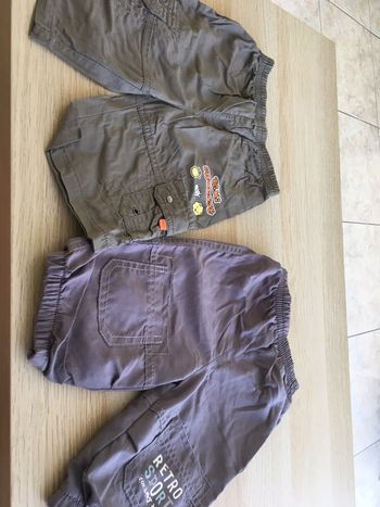 Lot de deux pantalons