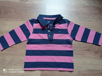 Polo style rugby garçon, Kiabi, taille 12 mois (1 an)