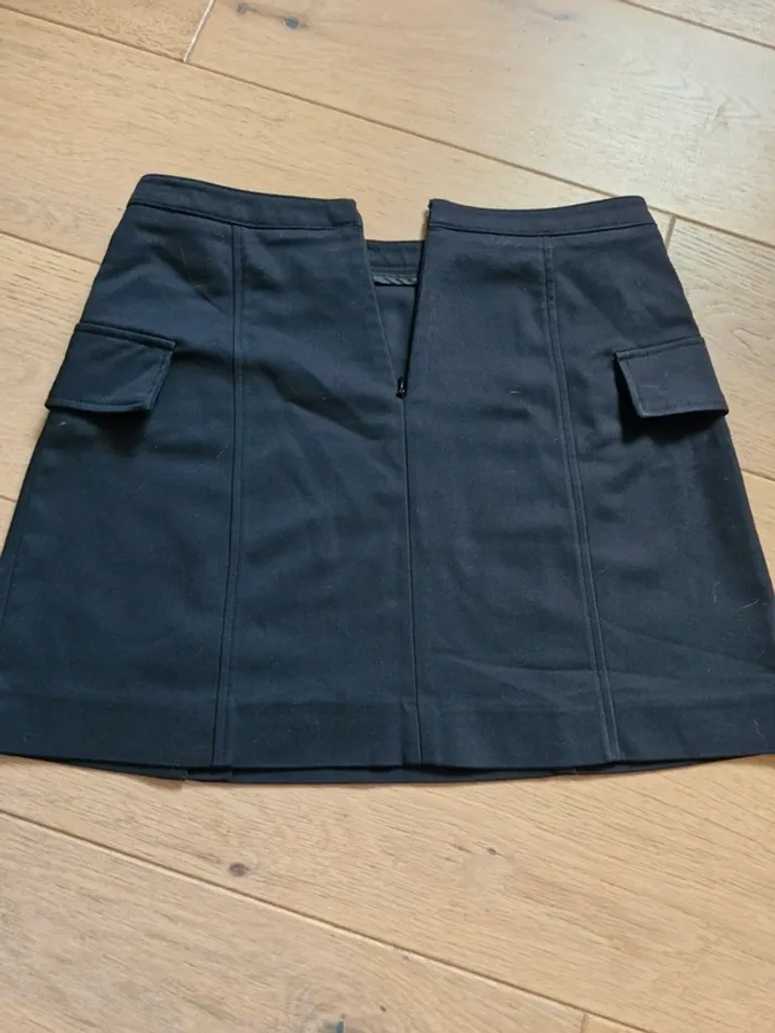Jupe Morgan trapèze noire taille 36 - photo numéro 3