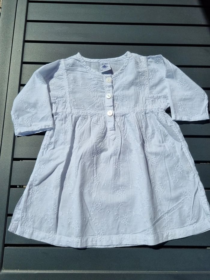Robe coton léger + gilet fin petit bateau - photo numéro 2