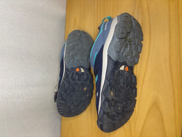 Chaussures imperméables de randonnée enfant avec lacet - CROSSROCK Quechua 36 - photo numéro 5