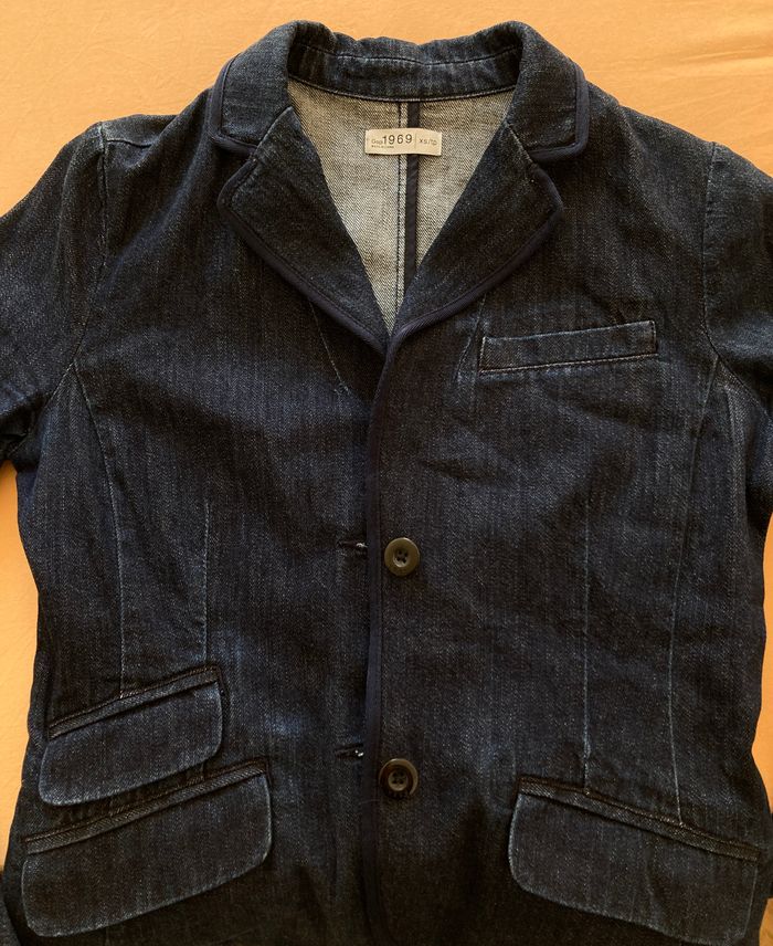 Veste blazer en jean - Gap - photo numéro 6