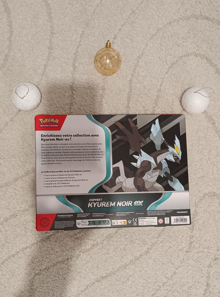 Coffret Pokémon – Kyurem Noir EX (Reconditionné) - photo numéro 2
