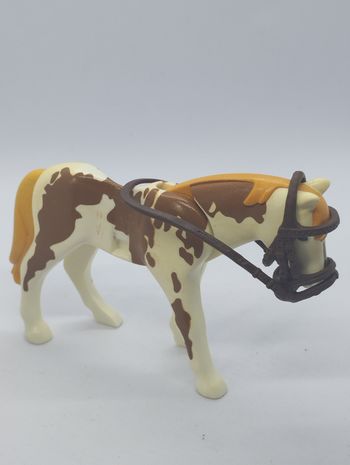 Playmobil cheval appaloosa indien