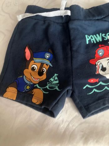 Short épais 18 mois pat patrouille