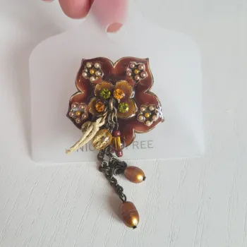 Broche fleur