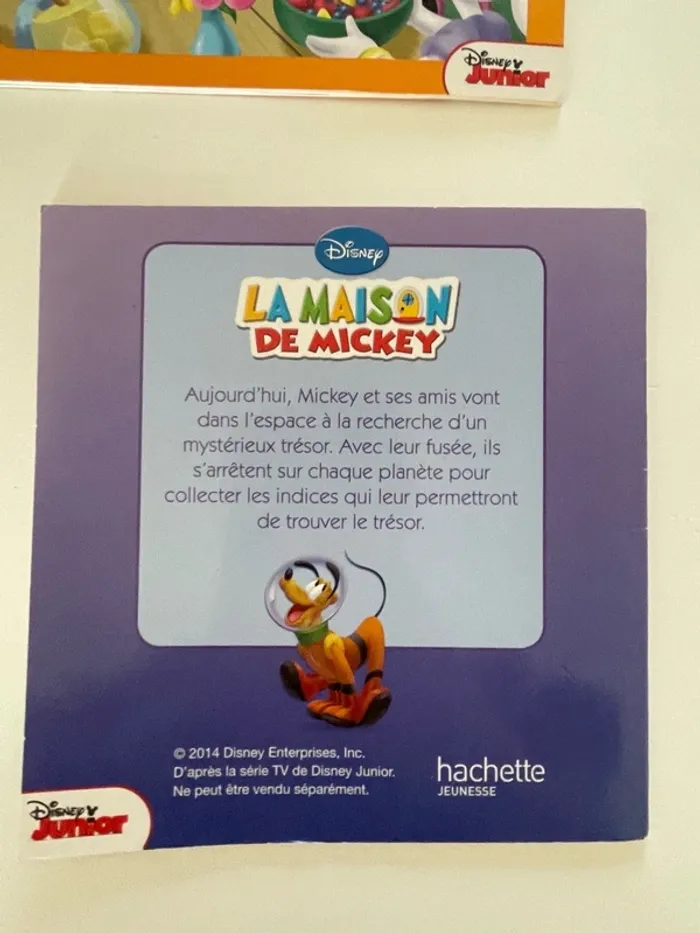 Lot de 5 livres la maison de Mickey - photo numéro 9