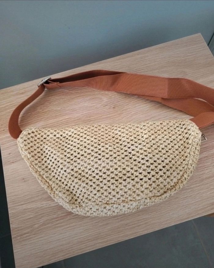 Sac banane en maille femme neuf - photo numéro 5